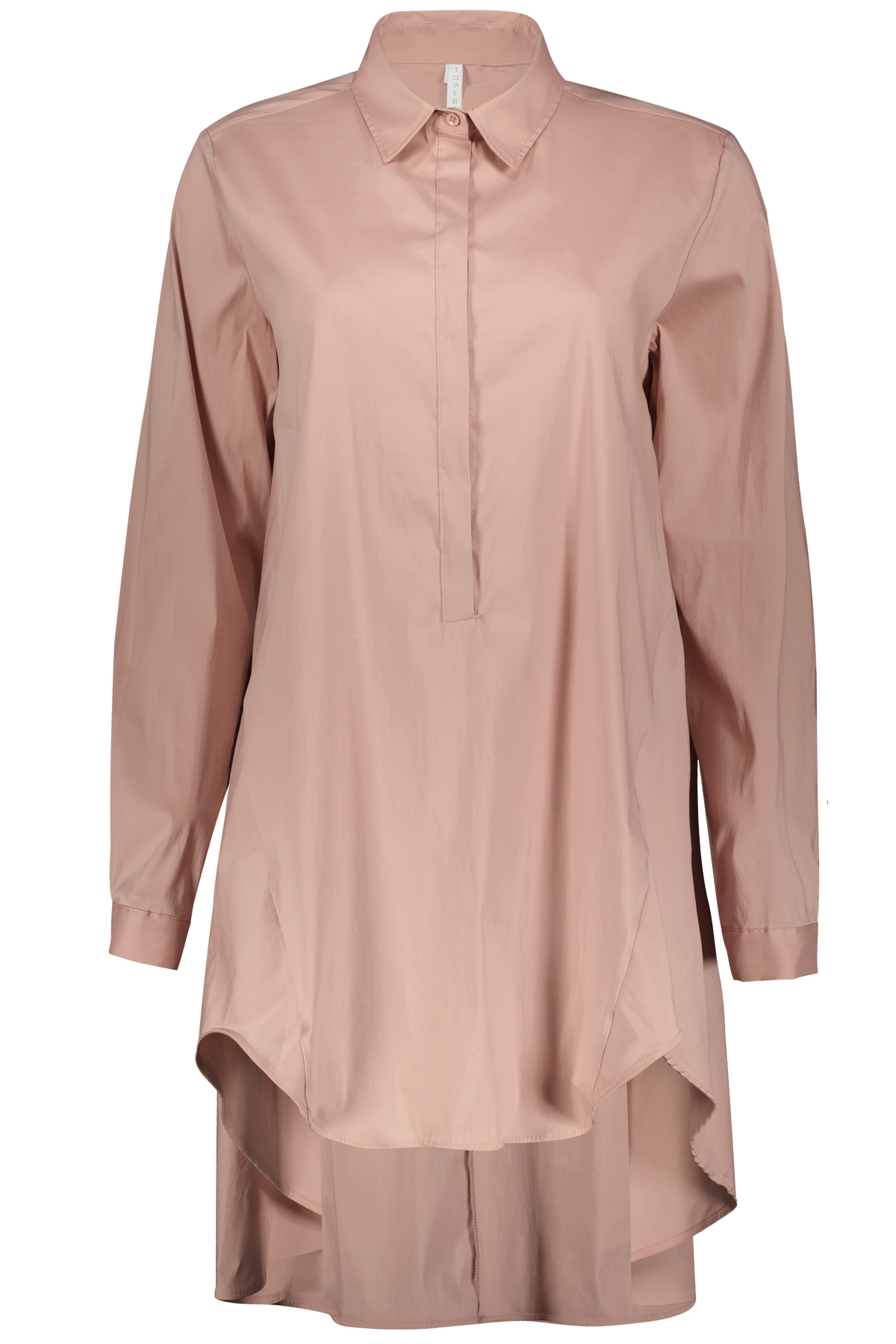 Baumwoll Long - Bluse CED3 rosa