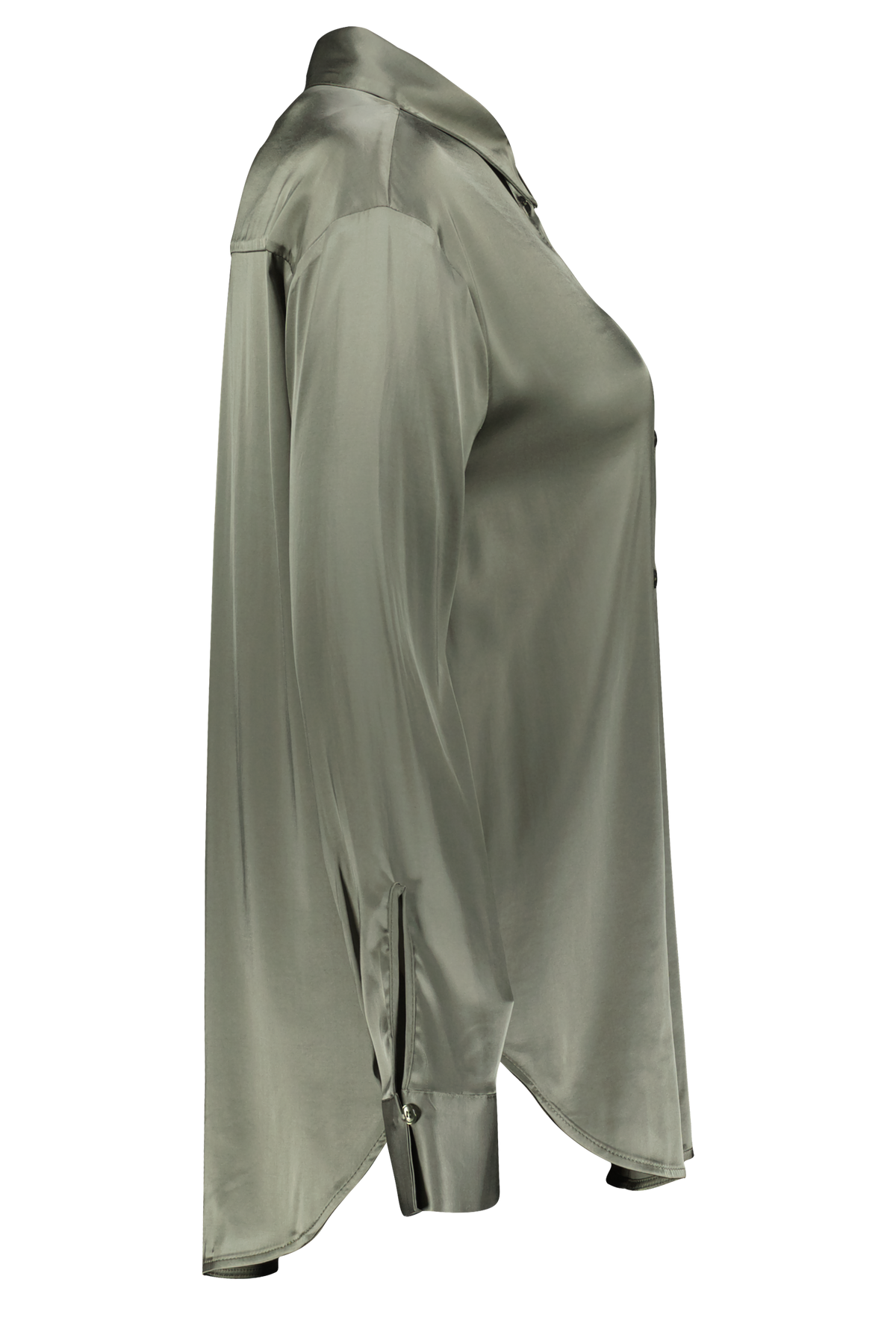 Viscose Satin Bluse CLP3 salbei