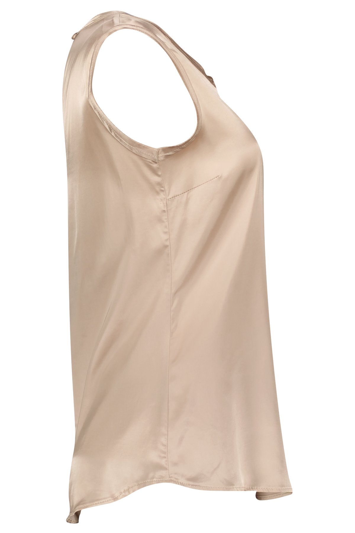 Viscose Satin Top RDE2 puder beige