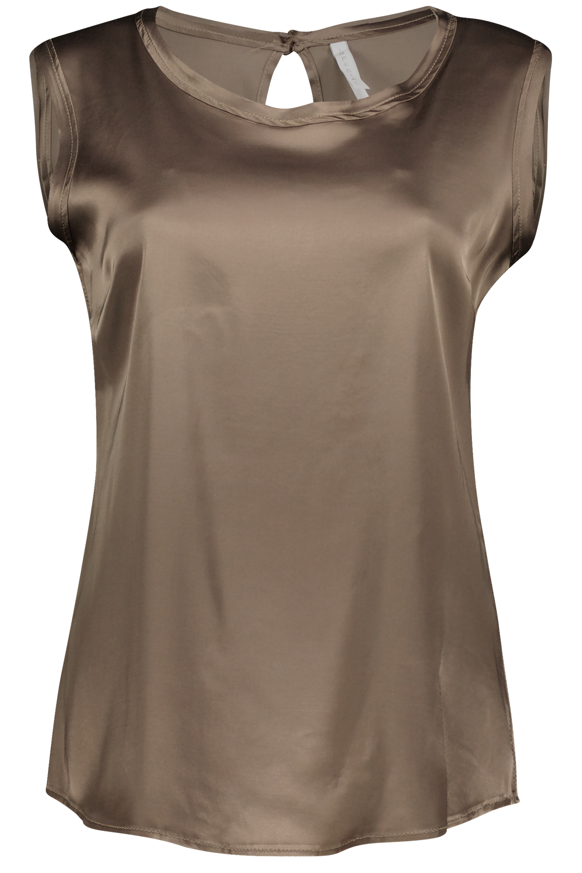 Viscose Satin Top RDE2 fango