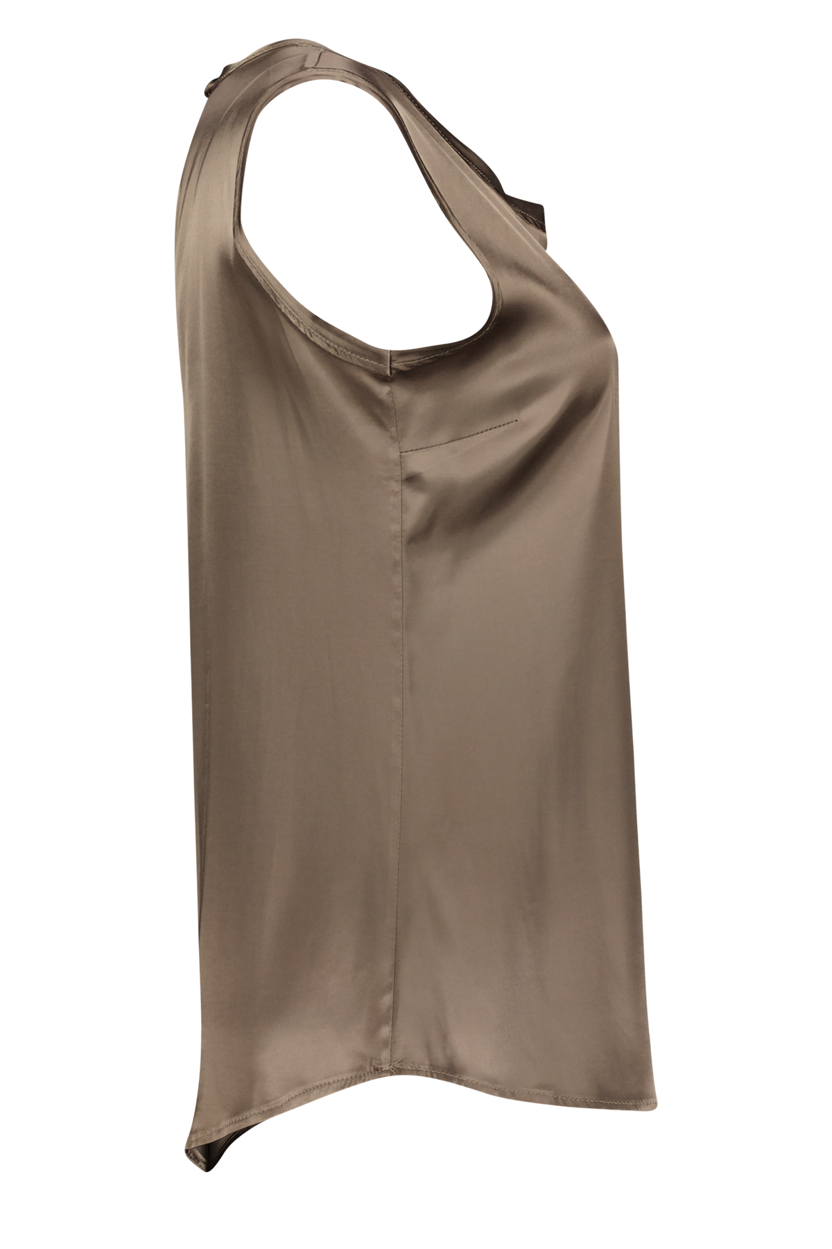 Viscose Satin Top RDE2 fango