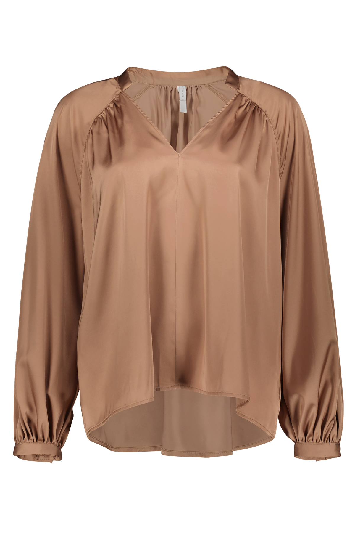 Satin Blusenshirt CMH2 beige