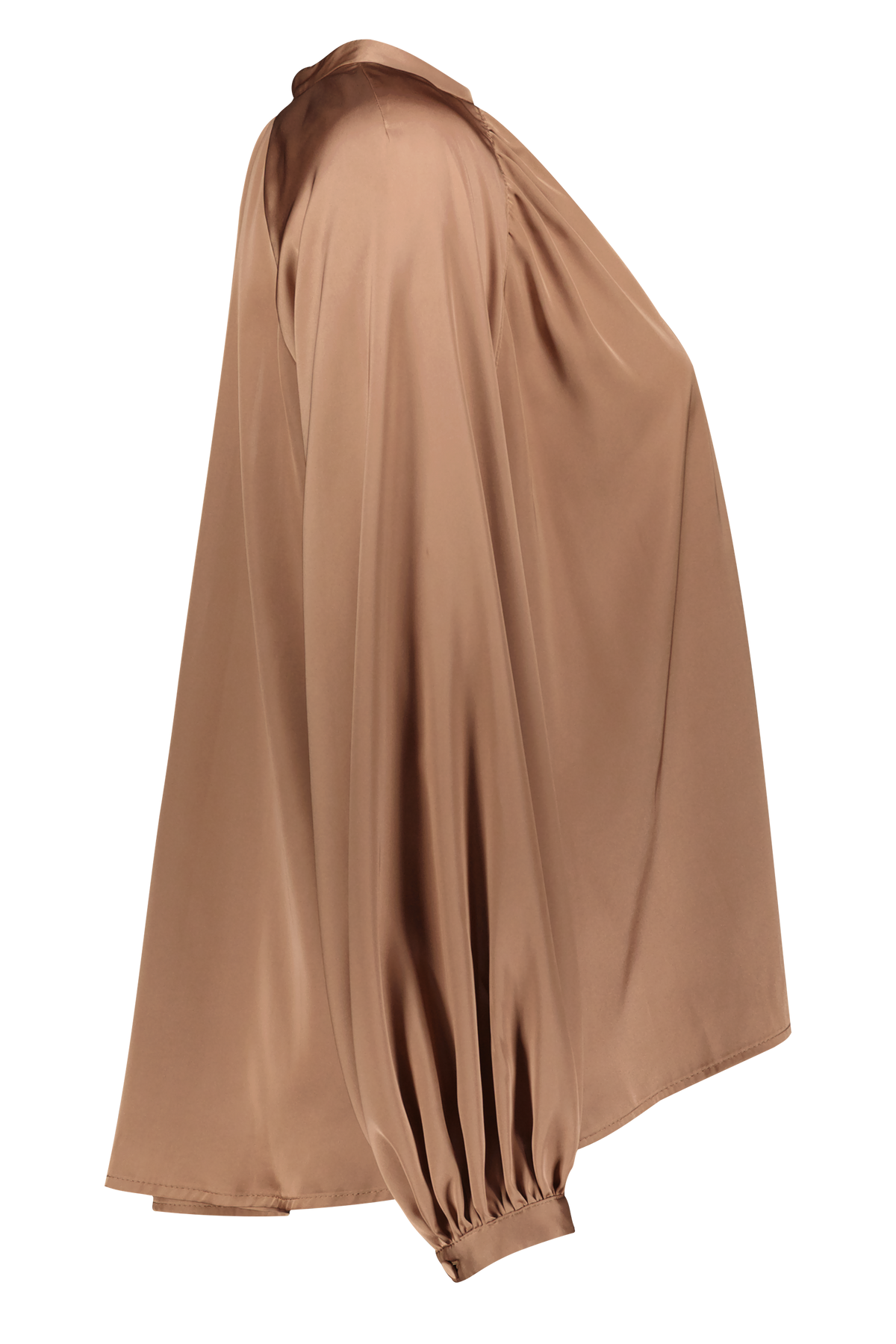 Satin Blusenshirt CMH2 beige
