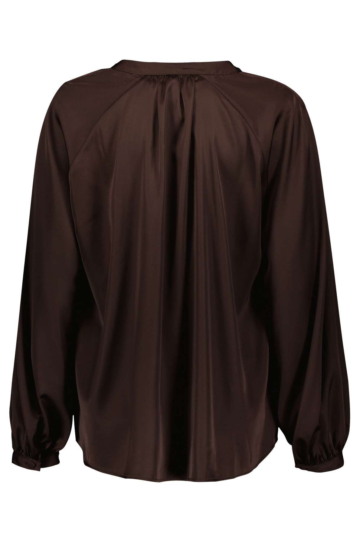 Satin Blusenshirt CMH2 braun