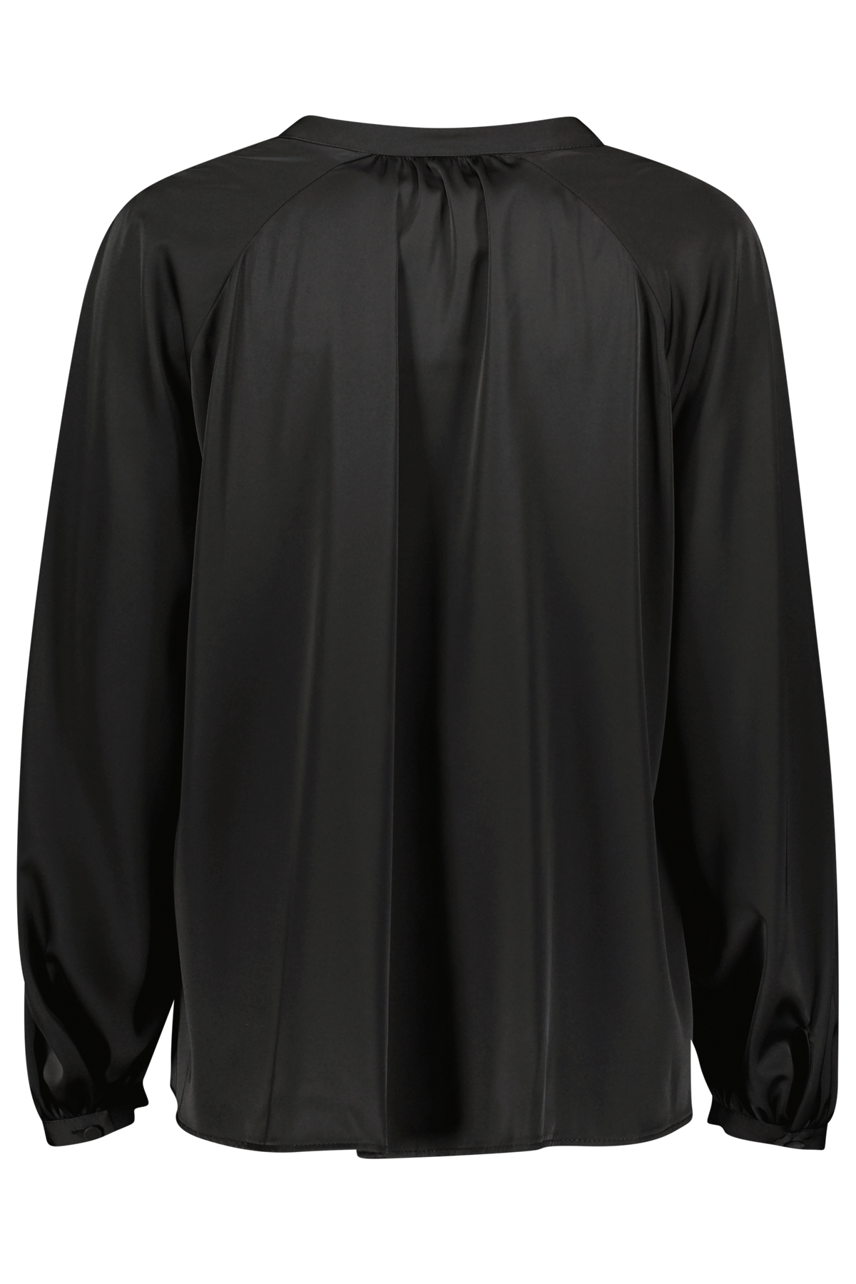 Satin Blusenshirt CMH2 schwarz